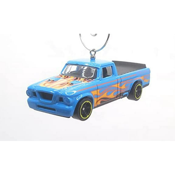 Christmas Ornament for 1963 Studebaker Champ Pickup Truck Blue
