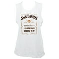 thumbnail image 1 of Jack Daniels Tennessee Honey Women's White Muscle Tank-XLarge, 1 of 1