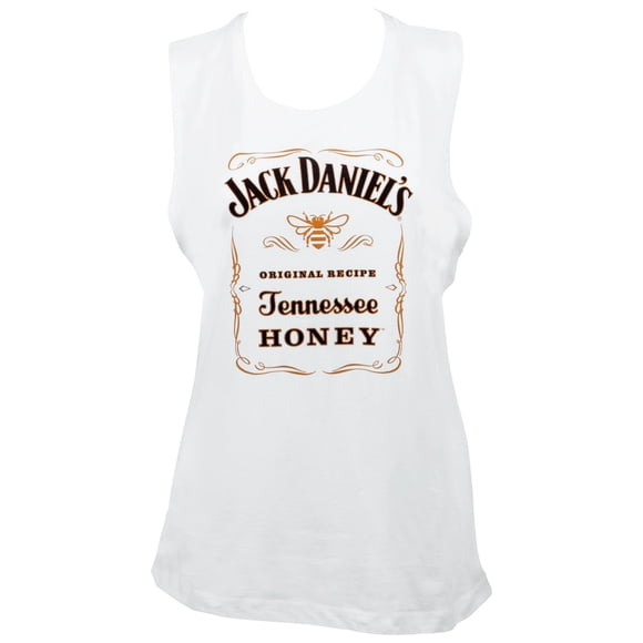 Jack Daniels Tennessee Honey Débardeur Blanc pour Femme - Grand