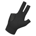 thumbnail image 4 of yotijar 3 Fingers Billiard Glove for Men Lightweight Nonslip Mitts Snooker Cue Glove Black and Right, 4 of 8