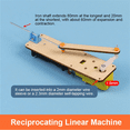 thumbnail image 5 of Máquina Lineal con Estructura Retráctil Repetida de Biela, Motor Lineal Alternativo, Pequeño Invento, Conjunto Científico., 5 of 5