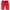 Red, variant on Hanes  Jersey Knit Cotton Button Fly Pajama Sleep Shorts (Men)