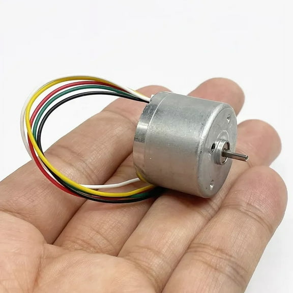 B2418 Mini 310 BLDC Brushless Motor DC 5V 9V 12V Forward / Reverse Rotation PWM Speed Regulation D-shaft Built in Driver Board