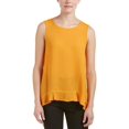 thumbnail image 4 of CeCe by Cynthia Steffe Womens Blouse (Orange, Medium), 4 of 5