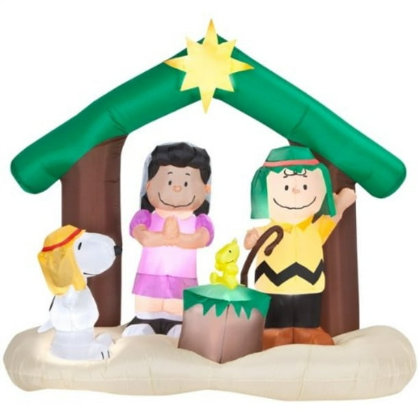 jim shore snoopy nativity