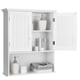 thumbnail image 1 of Mueble de baño montado en la pared COSTWAY con puertas dobles (blanco), 1 of 9