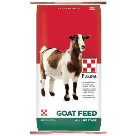 Purina Goat Chow Feed, 50 lb. Bag