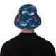 thumbnail image 5 of Balery Ocean Floor Animals Sombreros para el sol para hombre y mujer, sombrero de pescador con UPF 50+, 5 of 6