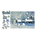 thumbnail image 2 of Wooden Jigsaw Puzzles for Adults - Uniquely Shaped Pieces - made in the USA by FoxSmartBox - 210 Pieces - The Magpie, 2 of 7