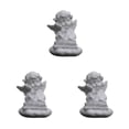 thumbnail image 3 of Baohd Gracieuse Résine Fille Ange Figurine Statue Décorative Accent de Bureau Écriture Pensée 3Set, 3 of 6