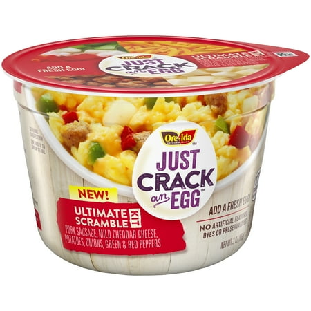 Ore-Ida Just Crack an Egg Ultimate Scramble Kit Breakfast Bowls, 3 oz