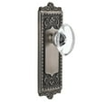 thumbnail image 2 of Grandeur Winpro_Psg_234 Windsor Solid Brass Rose Passage Door Knob Set - Bronze, 2 of 7