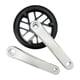 thumbnail image 2 of Juego de bielas para bicicleta de 32 dientes, repuesto de bielas cónicas cuadradas para bicicleta 14 cm, 2 of 9