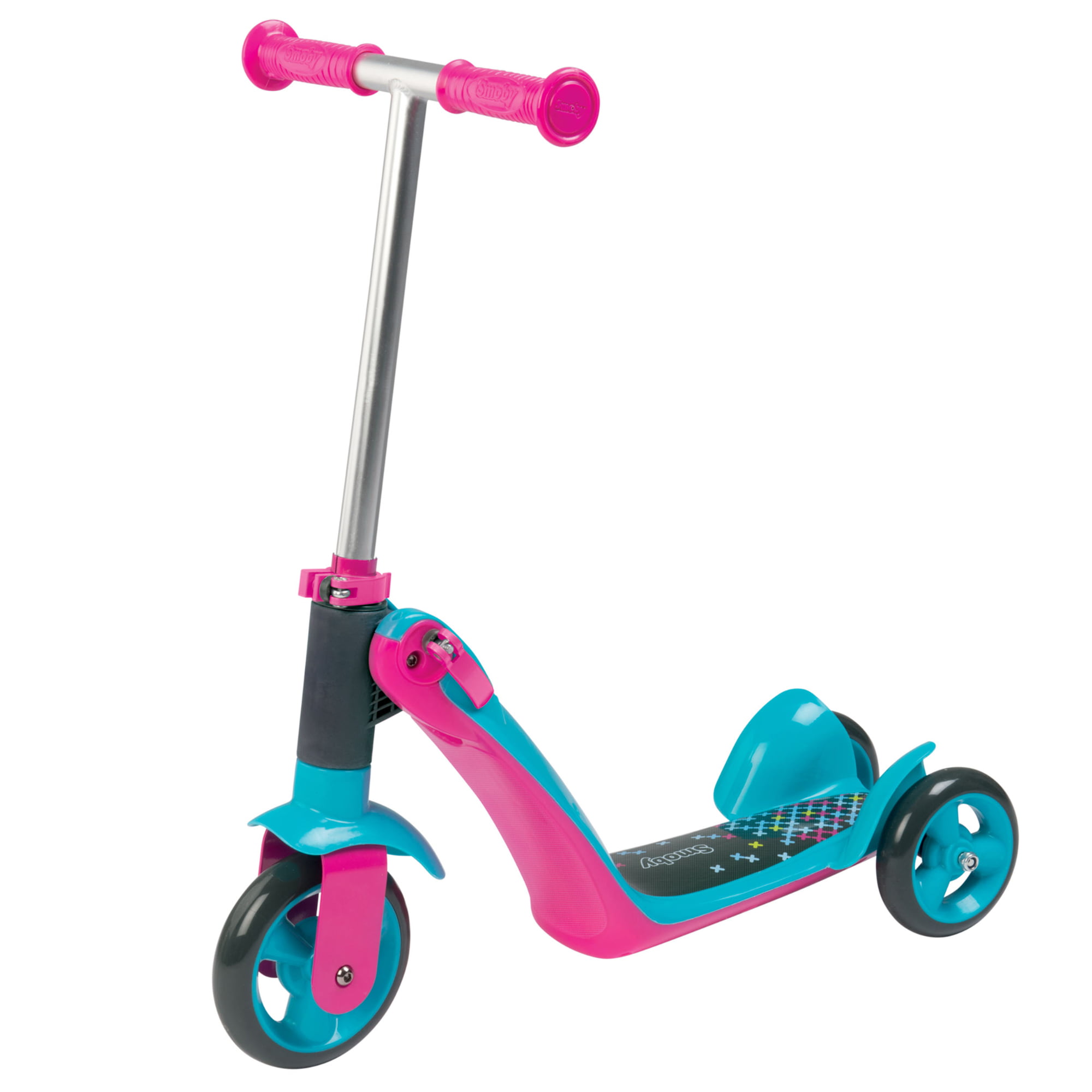 smoby reversible scooter pink