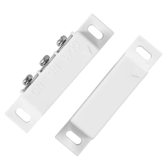 WRISTBIQUE White ABS Door Open Alarm - 1 Set Home Security Alert Device for Enhanced Safety