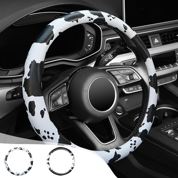 Viflosae Car Steering Wheel Cover Car Wheel Cover Car Steering Wheel Cover Stretch Steering Wheel Cover General Steering Wheel Cover
