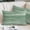 Sage Green, variant on Duck Green Pillow Covers, Linen Long Throw Pillow Case, Vintage Modern Abstract Art Ombre Holiday Pillow Protector Decorative Cushion Cover for Living Room/Bedroom 20" x 26"