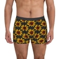 thumbnail image 2 of Bingfone Beautiful Sunflower Men's Underwear - Casual Stretch Boxer Briefs-Large, 2 of 7