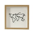thumbnail image 2 of YAOMOBB Memory Shadow Box Large Wooden Shadow Box Smooth Edge Transparent Display Case for Travel and Table Decorations, 2 of 6