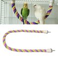 thumbnail image 1 of Juguetes Para Pájaros Con Cuerda De Escalada, Perca De Cuerda Para Loros, Decorativa, Resistente, Interactiva Para Periquitos, Periquitos Y Agapornis, 1 of 7