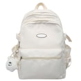 thumbnail image 3 of ibiyuan School Backpacks Solid Color Large Capacity Casual Double Shoulder School Bag for Ages 10 to 18, High School, University, Camping, Travel, Daily Commute, 3 of 6