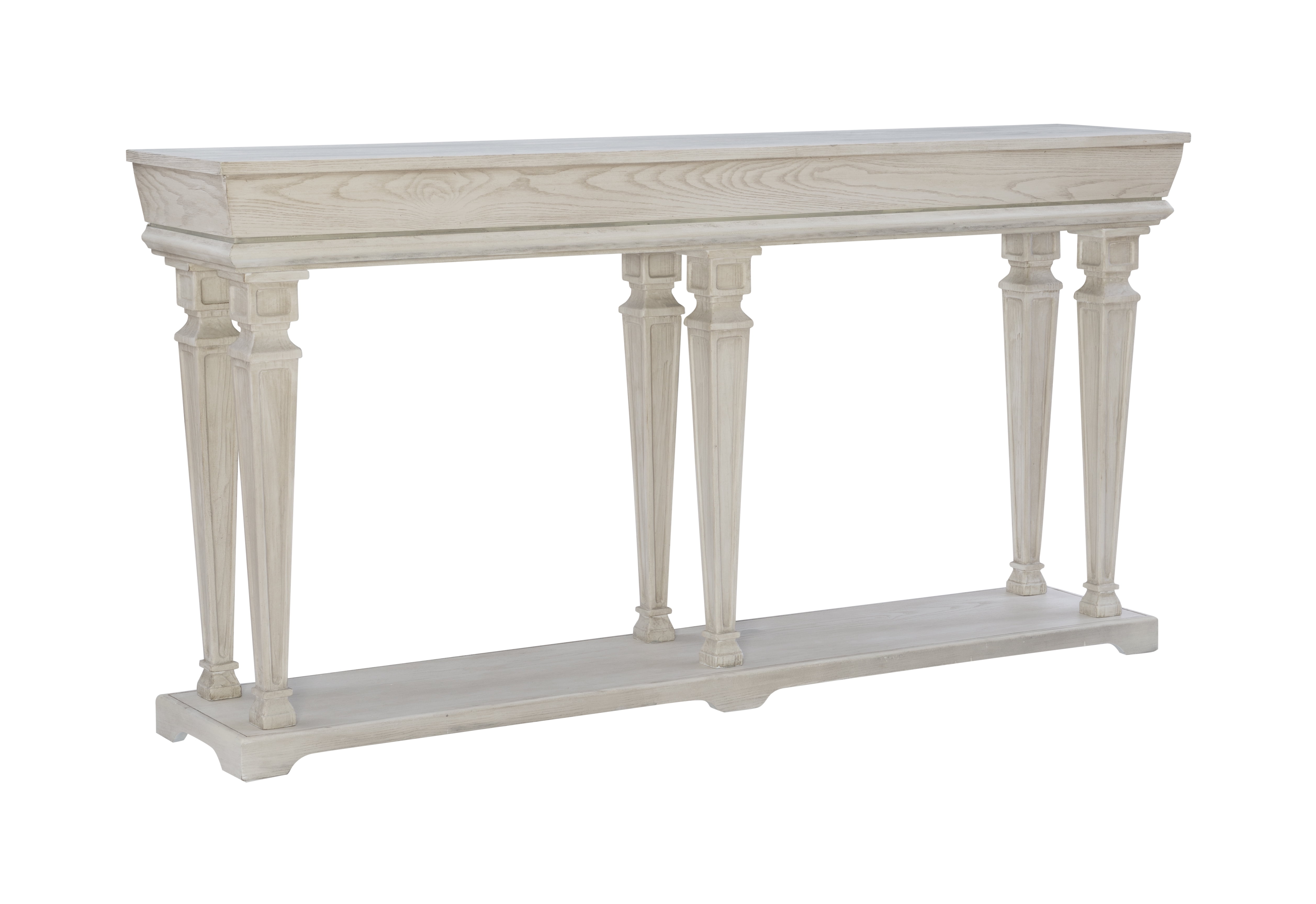 Benjamin Long Console Table, Cream