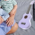 thumbnail image 3 of Miangastore 1Pack Child Instrument Purple Ukulele Guitar Toy for Early Education, 3 of 8