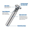 thumbnail image 2 of APPLAYERR 6 Flutes T-Slot Milling Cutter HSS Material 12mm Blade For Professional Worker Beginner CNC Operation, 2 of 10