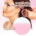 thumbnail image 2 of xnicx Jumbo Hair Rollers Curlers,28pcs Set Heatless Velcro Rollers includes 18 Rollers with 10 Clips to Sleep in for Long,Short Hair,Large Self Grip Hair Rollers(60mm、48mm、36mm)Pink Hair Bangs Volume, 2 of 7