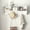 White, variant on Lightweight MDF Rack | Wall-mounted Storage in Any Home Area | Simple Assembly for Quick Setup