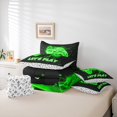 thumbnail image 6 of Manfei Kids Gamepad Controller 7-Piece Twin Bedding Sets,Console Video Game Bedding Comforter Set,Green Polka Dots Sheet Sets For Boys,Luxury Bedroom Decor Reversible, 6 of 8