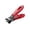 Red, variant on Nail Clipper for Seniors Wide Jaw Opening Stainless Steel Toenail and Fingernail Trimmer with Large Angled Head for Thick Nails and Toenails, 2.95*0.75 in, Blue