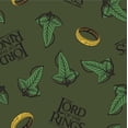 thumbnail image 5 of Lord Of The Rings One Ring & Gandalf Hat All-Over Print Men's Green Sleep Pajama Pants-XXL, 5 of 5