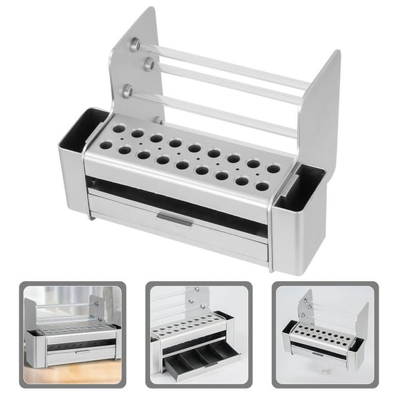 HONMEET GooHochy 1Pack Silver Tool Storage Organizer Rack Multipurpose Design for Home and Office Use