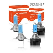 FZPJJNB For Kia Soul 2012-2013 - H7 H11B Halogen Headlight Bulbs Kit 4200K,Pack of 4