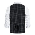 thumbnail image 5 of XMMSWDLA 2022 Men Tops Four Seasons Casual Suit Vest, 5 of 8