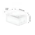 thumbnail image 2 of ACDANC 2026 New Fresh Produce Saver for Refrigerator,Food Fruit Lettuce Keeper Containers,Salad Vegetable Storage Organizers Stackable,Bpa-Free Stay Fridge Storage Containers Produce Storage, 2 of 7