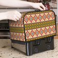 thumbnail image 7 of Yiaed Aztec Print Two Slice Bread Machine Cover, Universal Size Kitchen Appliance Cover for Bread Machine,Bread Machine Cover, 7 of 7