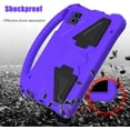 thumbnail image 3 of Kids Case for 2025 Tab 2 10.1", Children Friendly EVA Foam Protective Stand Handle Cover for T-Mobile Tab 2 10.1 Inch Tablet - Purple, 3 of 14