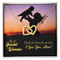 thumbnail image 3 of To Mom Being the Greatest Inseparable Necklace, 3 of 7