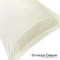 thumbnail image 5 of Unique Bargains 4-Pack Envelope Closure Pillow Sham Beige Standard(20"x26"), 5 of 8