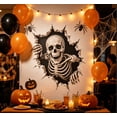 thumbnail image 4 of 3D Break Through Halloween Wall Stickers, 3D Illusion Effect,Removable Horror Wall Art for Home Door Window Halloween Party Decorations,13.78*19.69 in., 4 of 4
