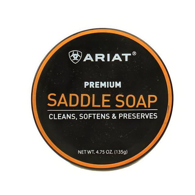 ARIAT Jabón para silla de montar premium unisex para adultos, color beige, 4,75 oz (135 g)