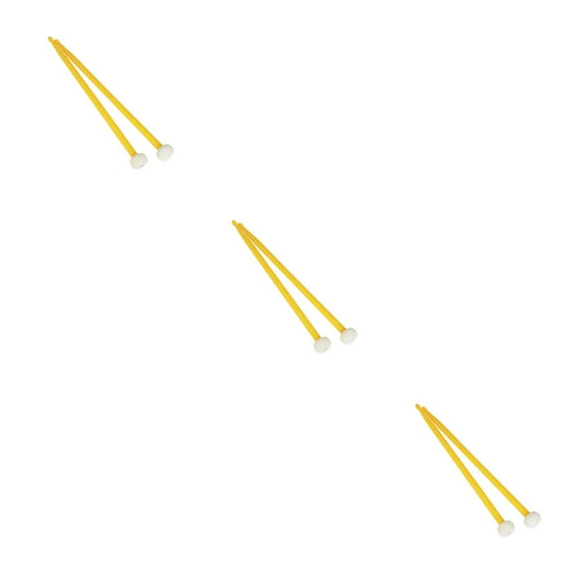 Yuarrent Baquetas de timbales, baquetas de cabeza de fieltro, accesorios de instrumentos de percusión multifunción, martillo de tambor antideslizante Type1 NO1 Yuarrent CBP499422