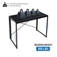 thumbnail image 4 of YEAR COLOR Home Office Folding Desk Black, 4 of 6