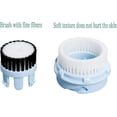 thumbnail image 5 of Replacement brush heads in packs, compatible with Clariso-nic Mia and Mia 2 Pro Plus Plus Cleansing Brush Head Pore Care, 5 of 5