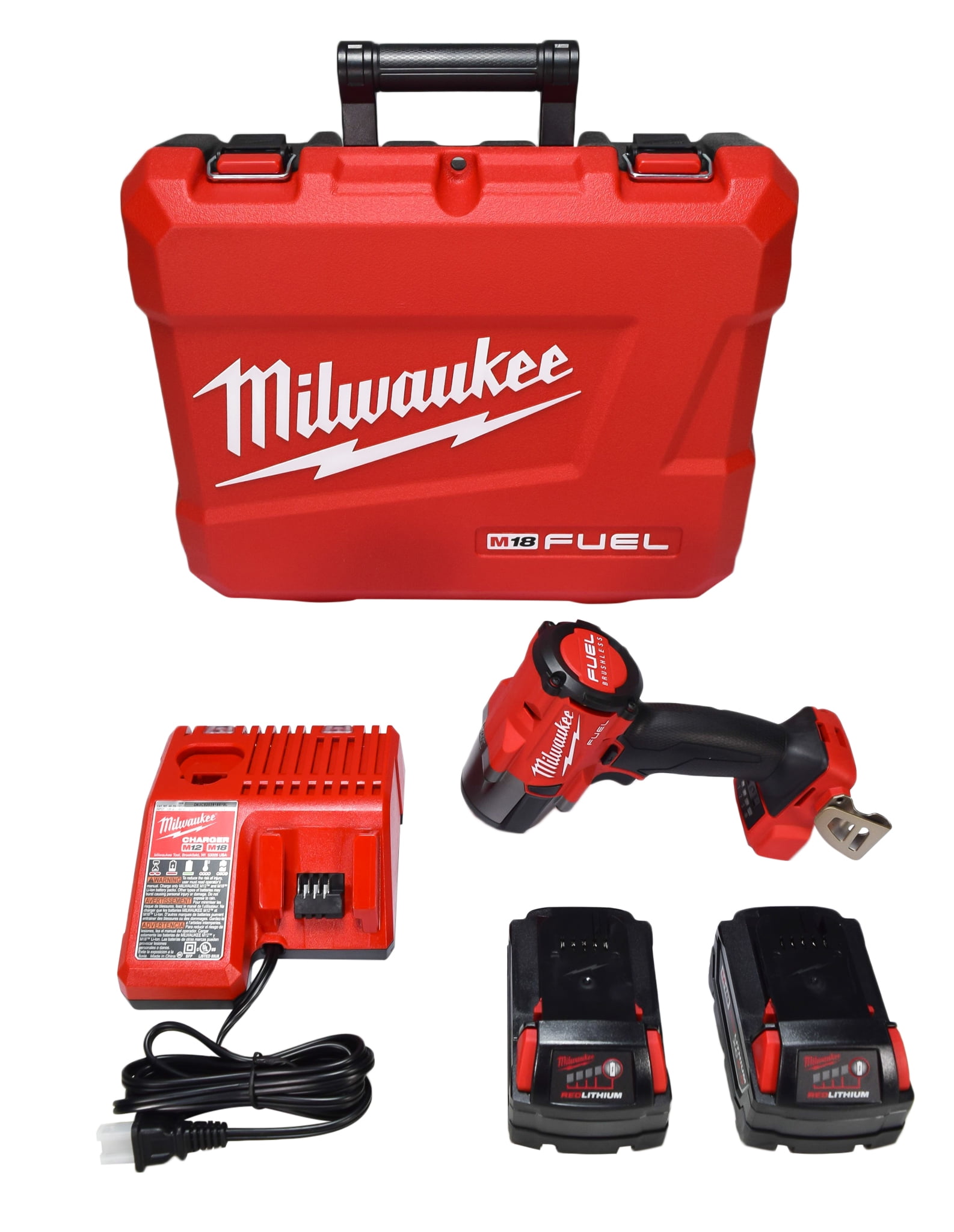 Milwaukee 18V LiIon Brushless 1/2" Impact Wrench w/ Friction Ring Kit