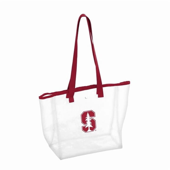 Logo Brands 257-65P Stanford Stadium Clear Bag