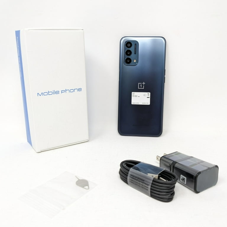 OnePlus Nord N200 5G Blue Quantum 64 GB outlet Smartphone + Charging Cable