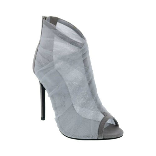 walmart peep toe booties